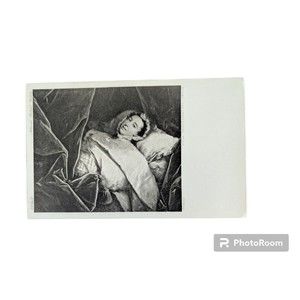 Vintage Postcard Peg Woffington National Portrait Gallery Actress Pond 1920s?